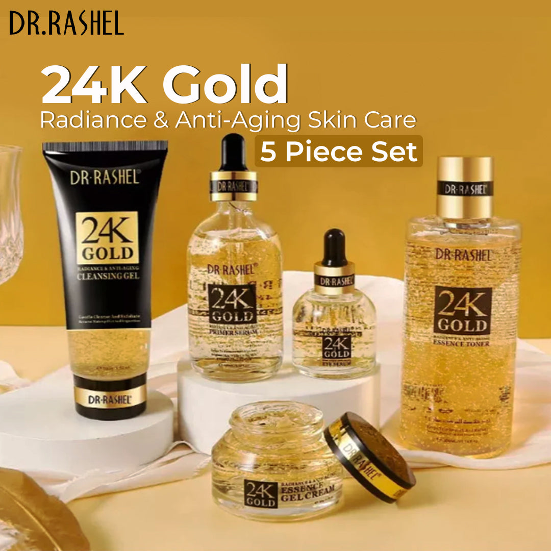 24K Gold radiance & anti-aging skin care series