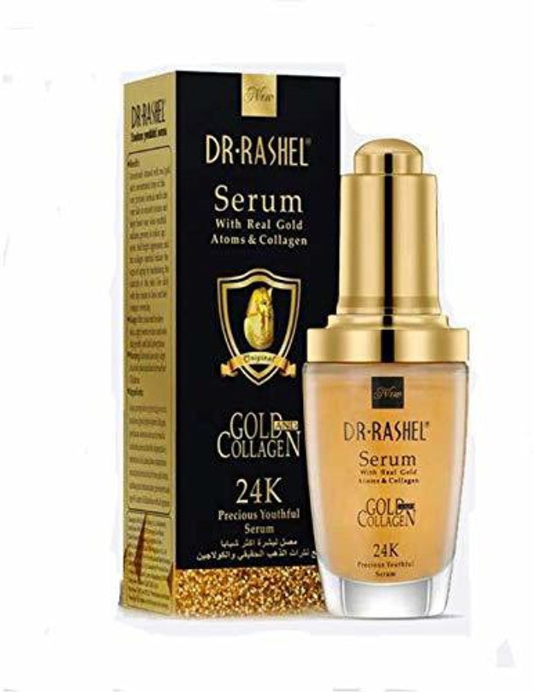 Dr. Rashel Gold and Collagen 24K Precious Youthful Serum with Real Gold Atoms & Collagen