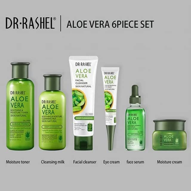 Aloe vera soothing & moisture skin care series