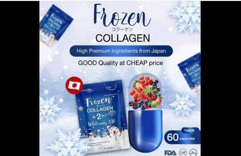 Gluta Frozen Collagen 2 In 1 whitening X10 Naturally Radiant Brightening