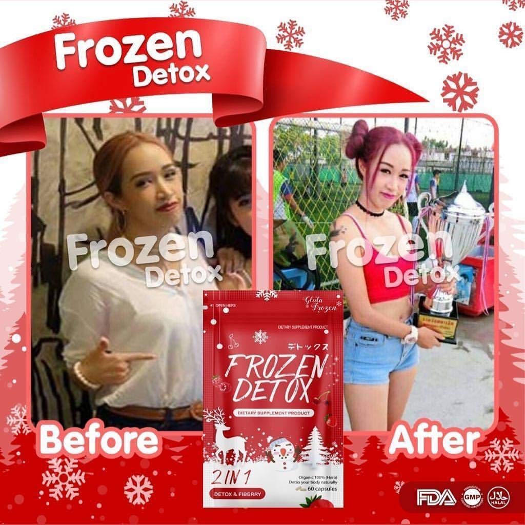 FROZEN DETOX 2 IN 1 DIETARY SLIMMING SUPPLEMENT (60CAPSULE)