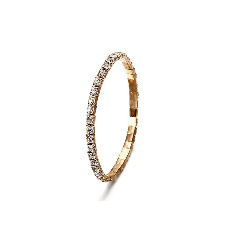 Scintillating American Diamond Star & Moon Bracelet Set (Pack of 4)-OSL118