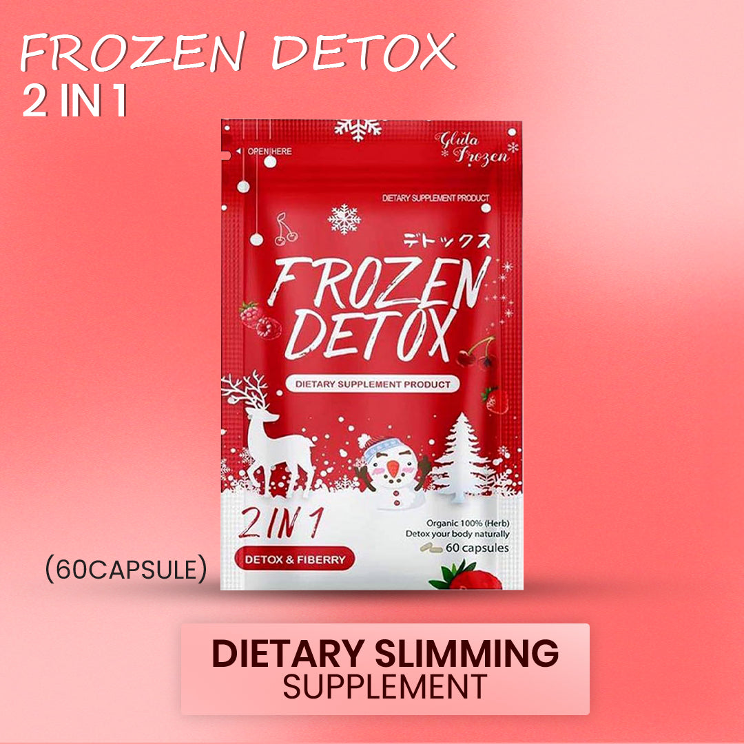 FROZEN DETOX 2 IN 1 DIETARY SLIMMING SUPPLEMENT (60CAPSULE)
