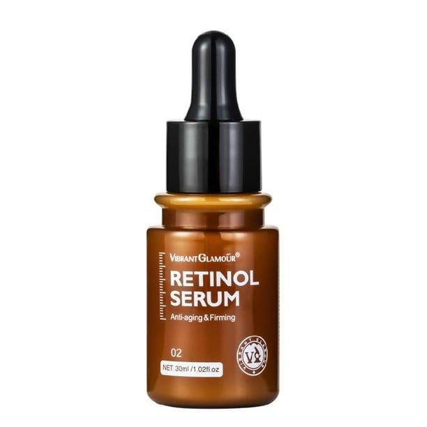 VIBRANT GLAMOUR Retinol Face Serum Moisturizing Firming Fade Fine Lines Anti-wrinkle Anti-aging Deep Care Essence