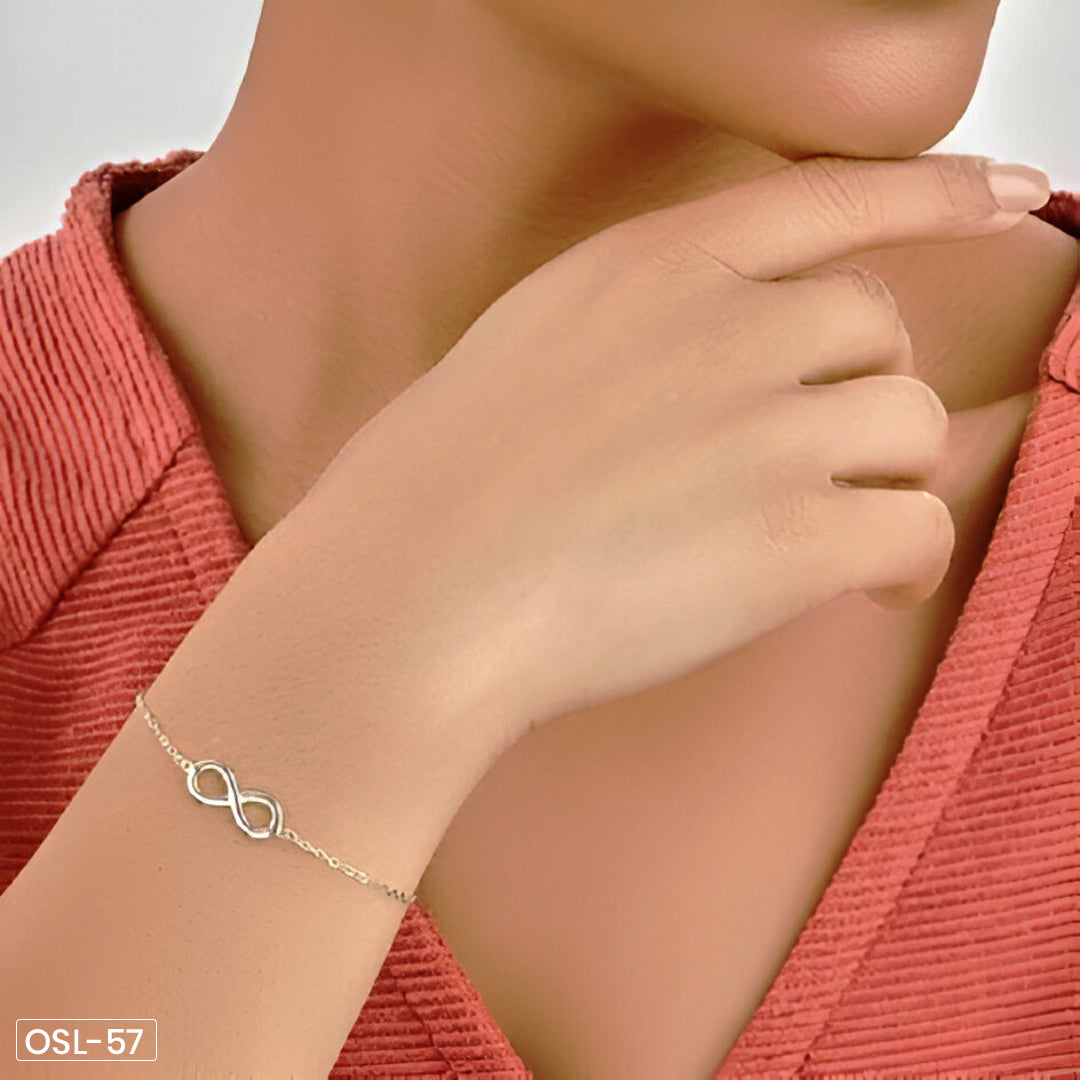 Infinity Silver Bracelet-OSL57