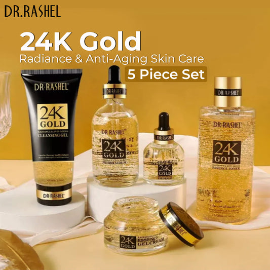 24K Gold radiance & anti-aging skin care series