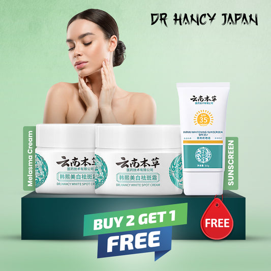 DR HANCY JAPAN Melasma Cream – Buy 2 + Free Sunscreen