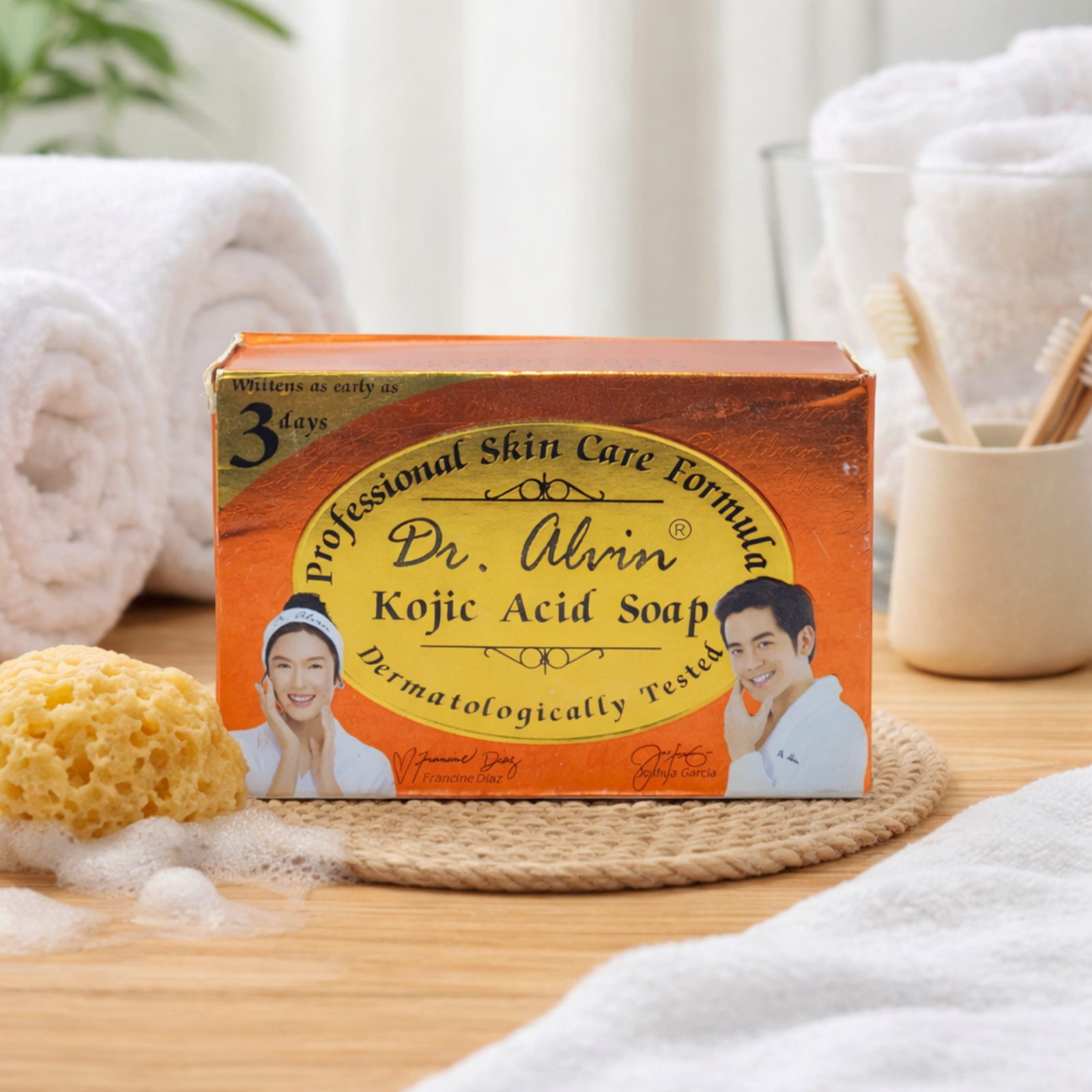 Dr. Alvin Professional Skin Care Formula Kojic Acid Soap, 135g