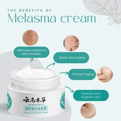 Japanese Melasma Cream Hot Sale Dr. Hancy White Spot Cream moisturizing facial whitening cream