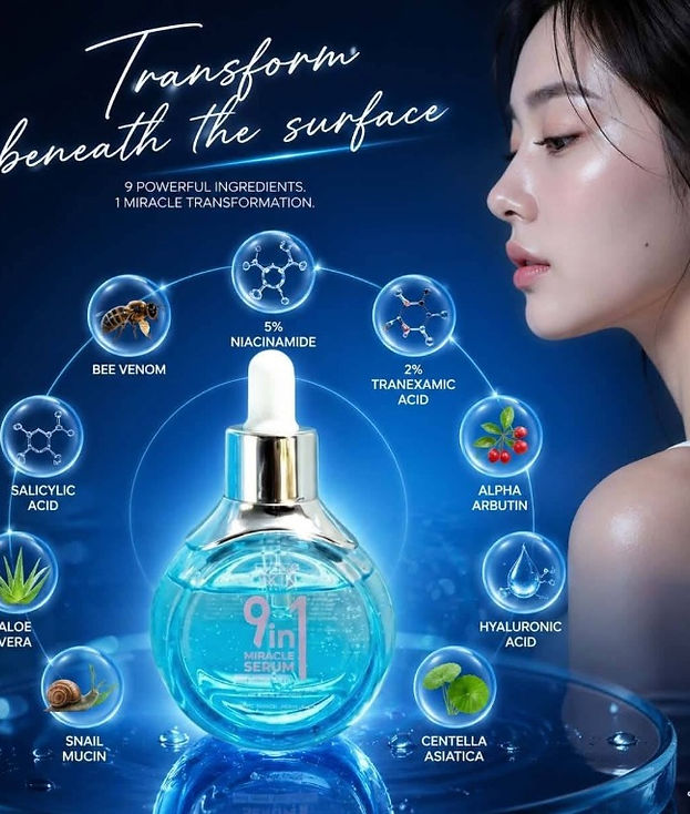 Hikari Skin Essentials 9 in 1 Miracle Serum 30ml