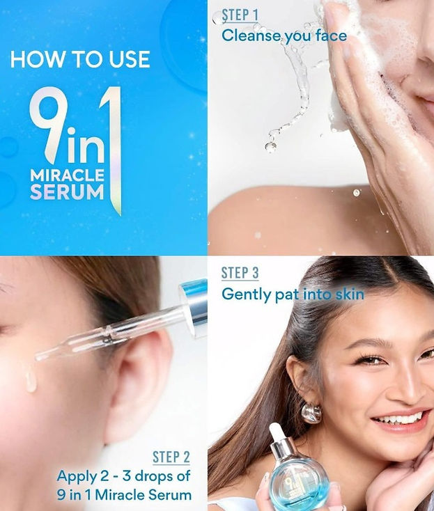 Hikari Skin Essentials 9 in 1 Miracle Serum 30ml