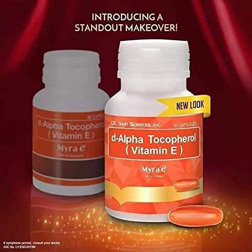 400 IU Vitamin E d-Alpha Tocopherol (30caps)