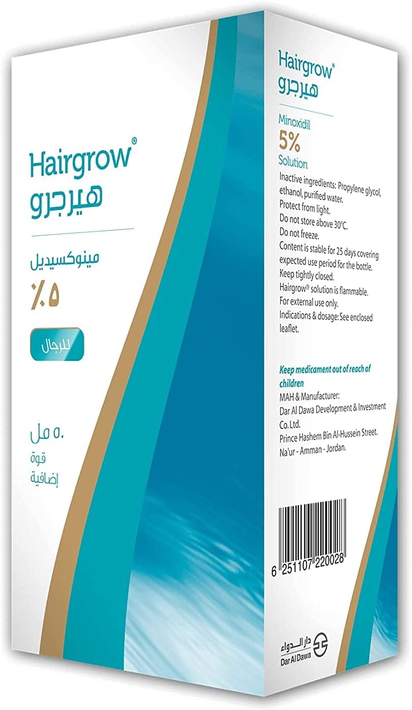 HairGrow Minoxidil 5% – Regrow & Strengthen Your Hair!