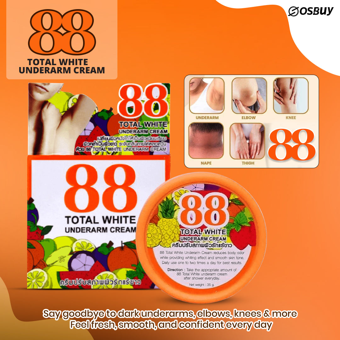 88 Total White Underarm Cream.