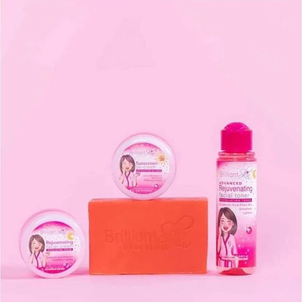 Brilliant Skin Facial Rejuvenation Kit - 4 Pieces