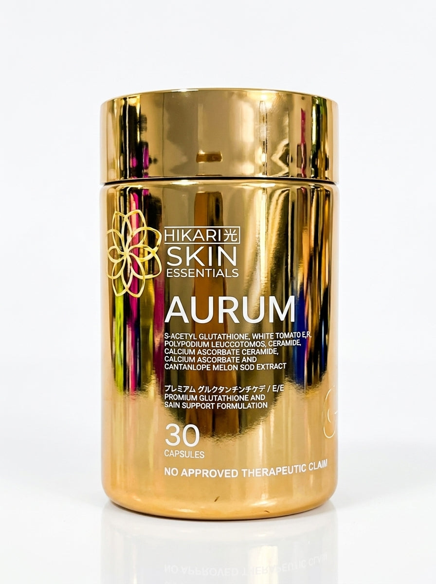 Hikari Aurum Skin Essential S-Acetyl Glutathione 30 Capsule