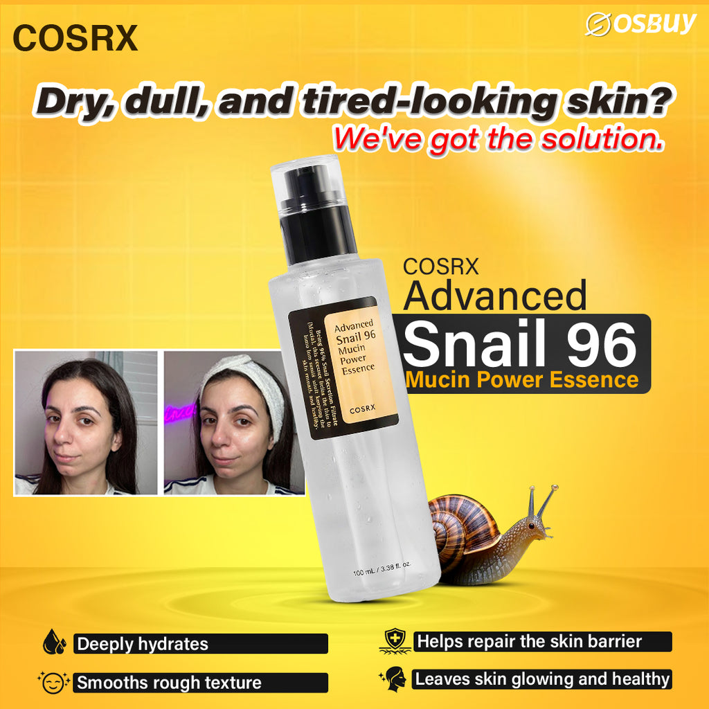 CosRx, Advanced Snail 96 Mucin Power Essence, 3.38 fl oz (100 ml)