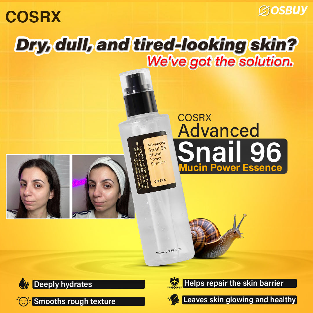 CosRx, Advanced Snail 96 Mucin Power Essence, 3.38 fl oz (100 ml)