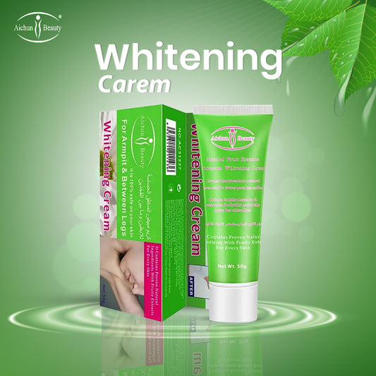 Aichun Beauty Armpit Whitening Cream Specially and Legs Underarm Safe Special Formula (50 G)