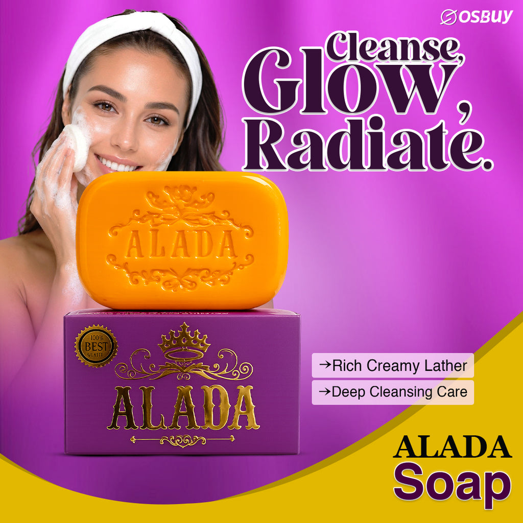 Alada Soap Premium Skin Nourishing Bar with Carambola & Algae – 160g