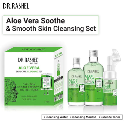 Aloe vera soothe & smooth skin cleansing set