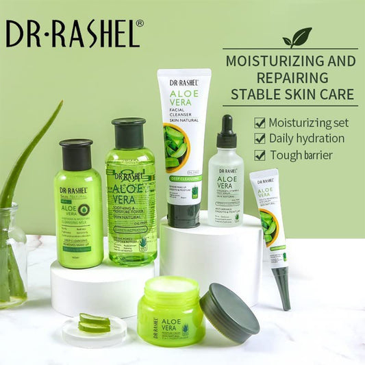 Aloe vera soothing & moisture skin care series