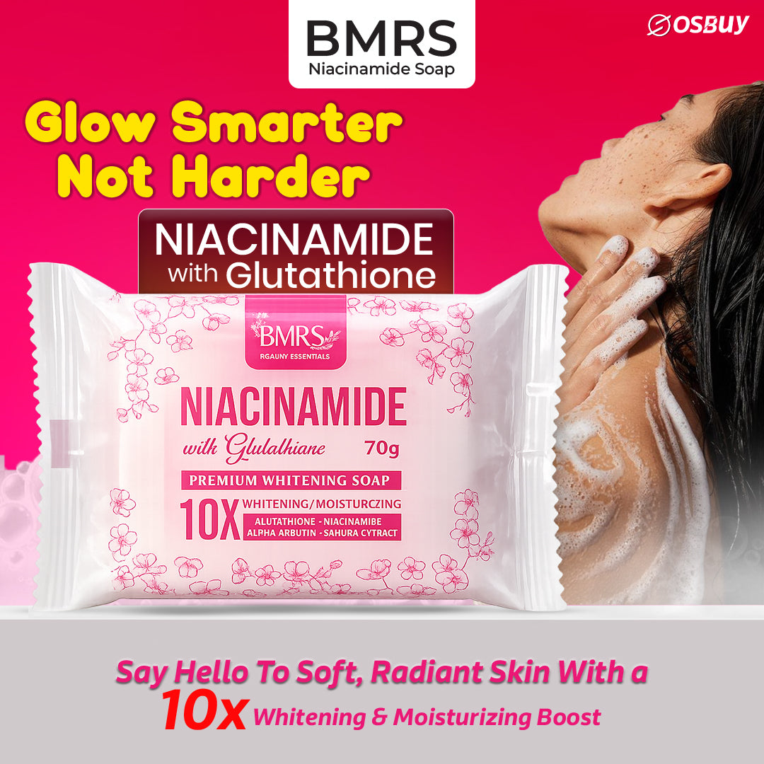 BMRS Niacinamide Soap 10x Brightening With Glutathione - 70g