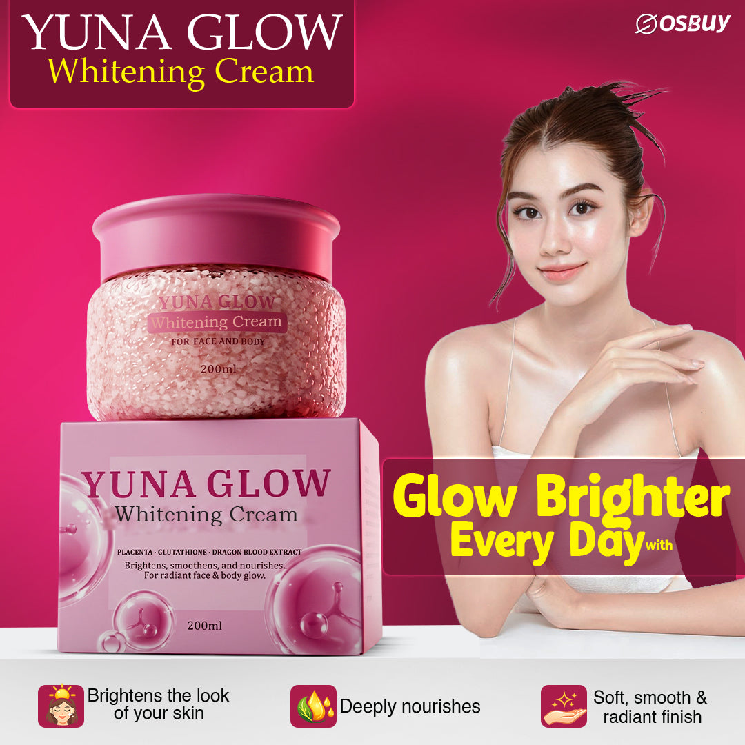BMRS Yuna Glow Face & Body Brightening Cream - 200ml