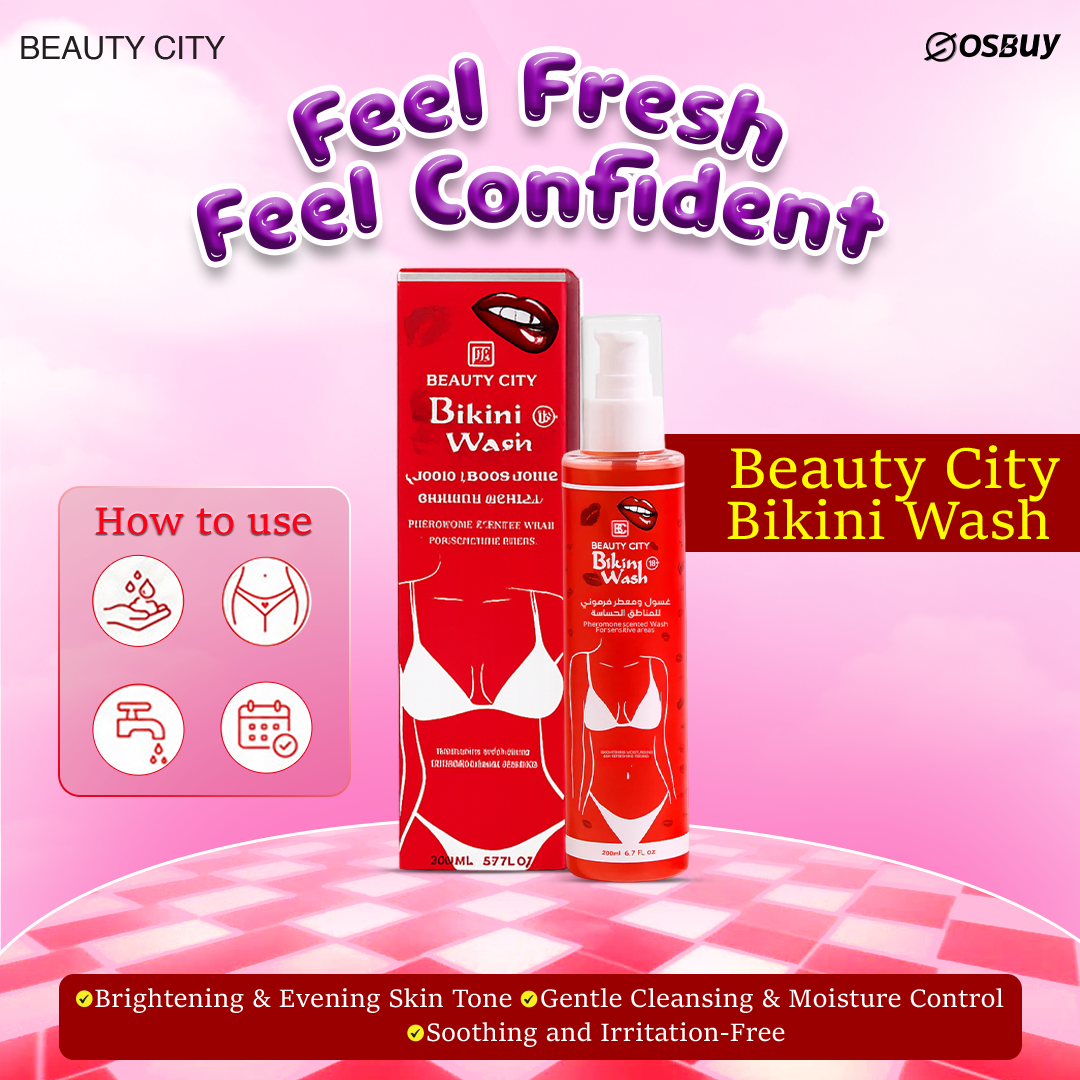 Beauty City Bikini Wash – Pheromone Scented (200ML)