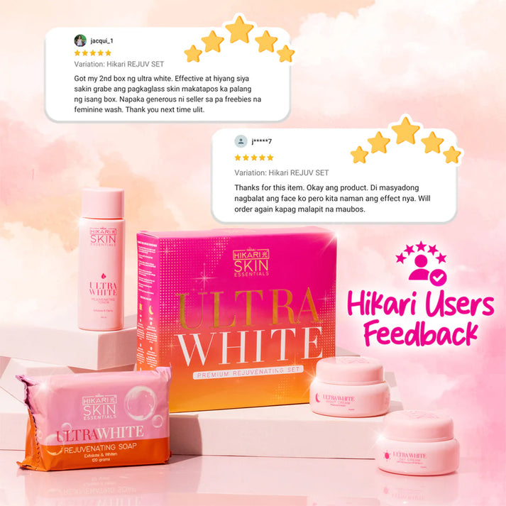HIKARI SKIN ESSENTIALS ULTRA FRESH PREMIUM REJUVENATING SET