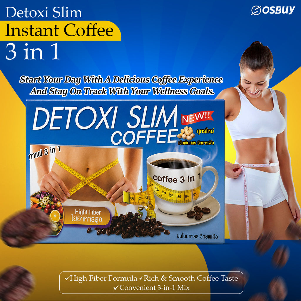 Detoxi Slim Instant Coffee 3 in 1