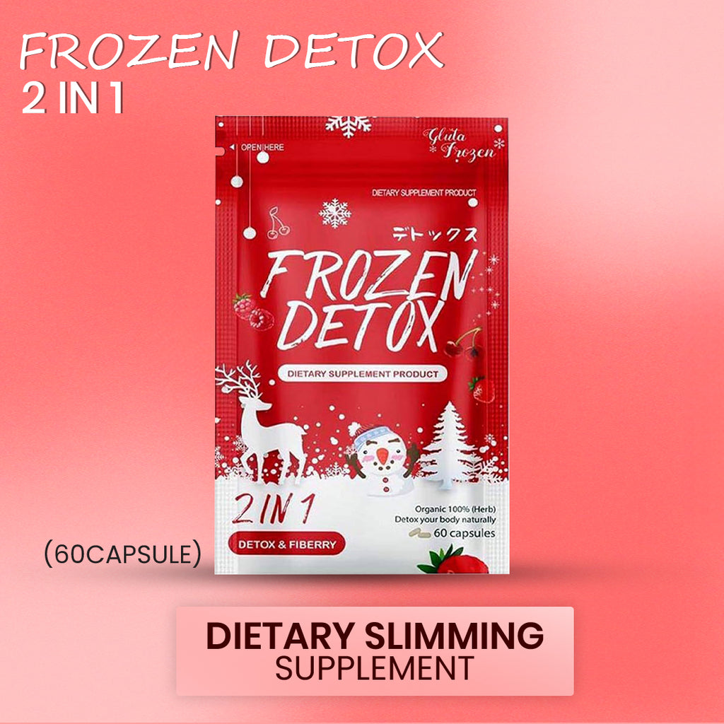 FROZEN DETOX 2 IN 1 DIETARY SLIMMING SUPPLEMENT (60CAPSULE)