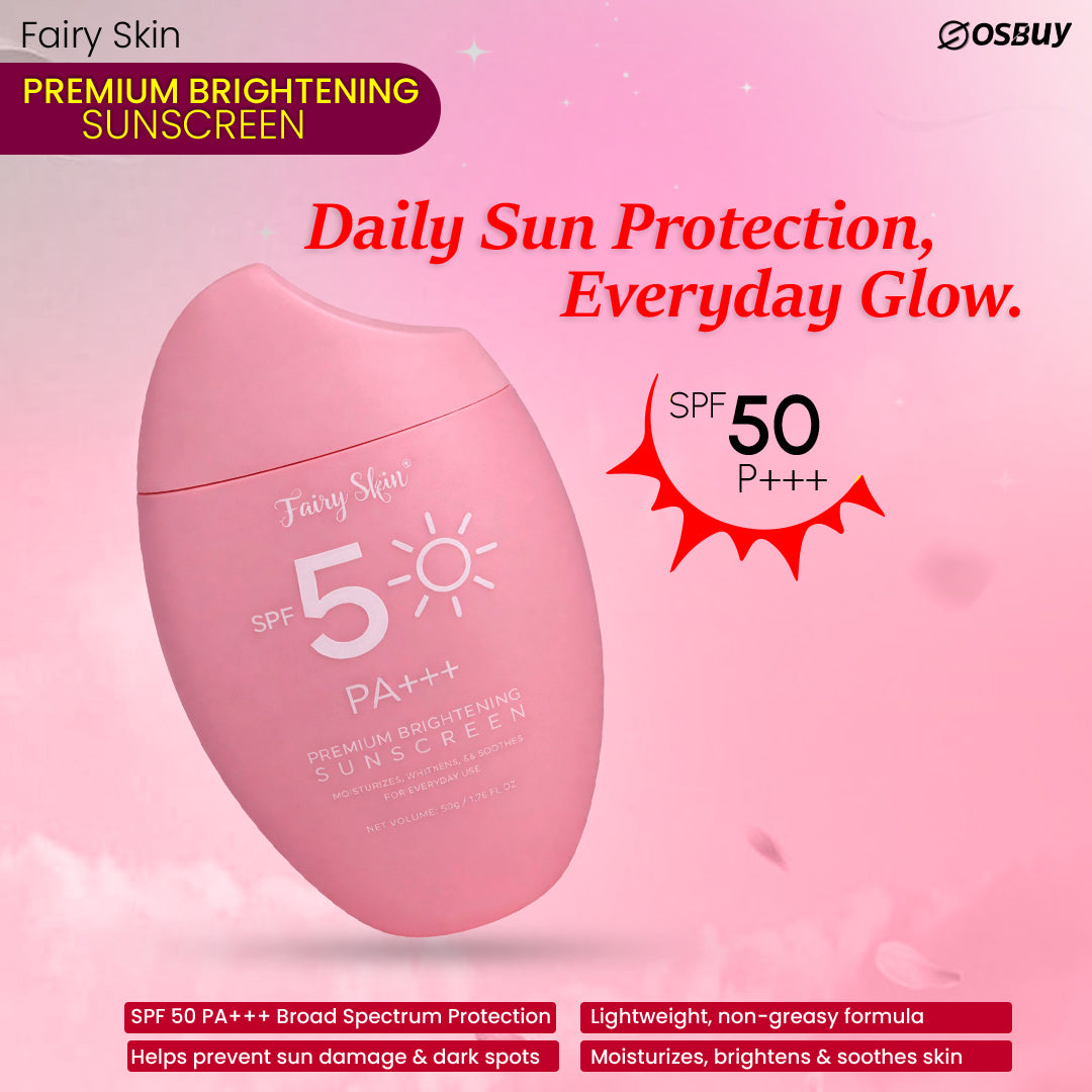Fairy Skin Premium Brightening Sunscreen SPF50 50g