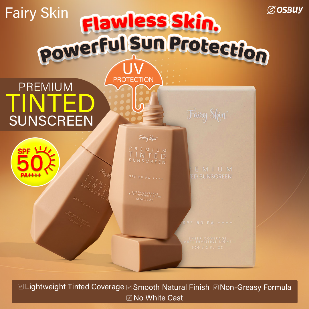Fairy Skin, Premium Tinted Sunscreen 50ml