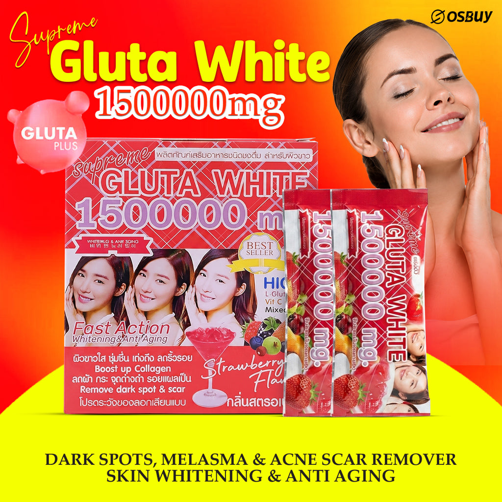 Gluta White 1500000mg Whitening & Anti-Aging Drink