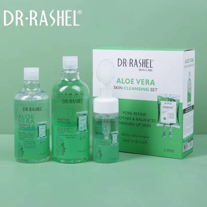 Aloe vera soothe & smooth skin cleansing set