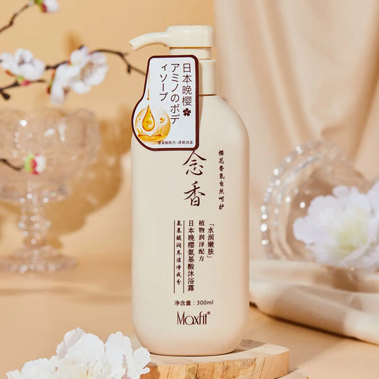 Sakura Japanese Shampoo and Conditioner - Deeply Nourishes Strong Hair, Body Wash - For All Hair Types
