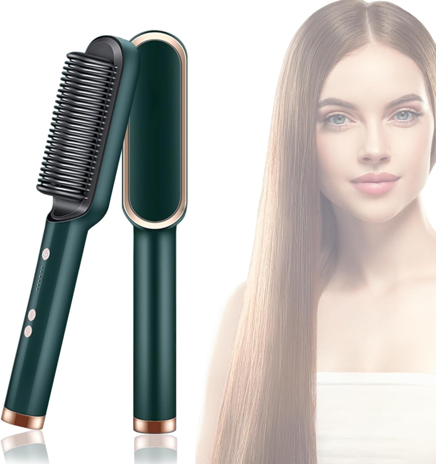 Professional Electric Hair Straightener Brush