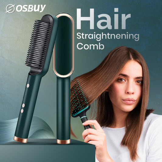Professional Electric Hair Straightener Brush