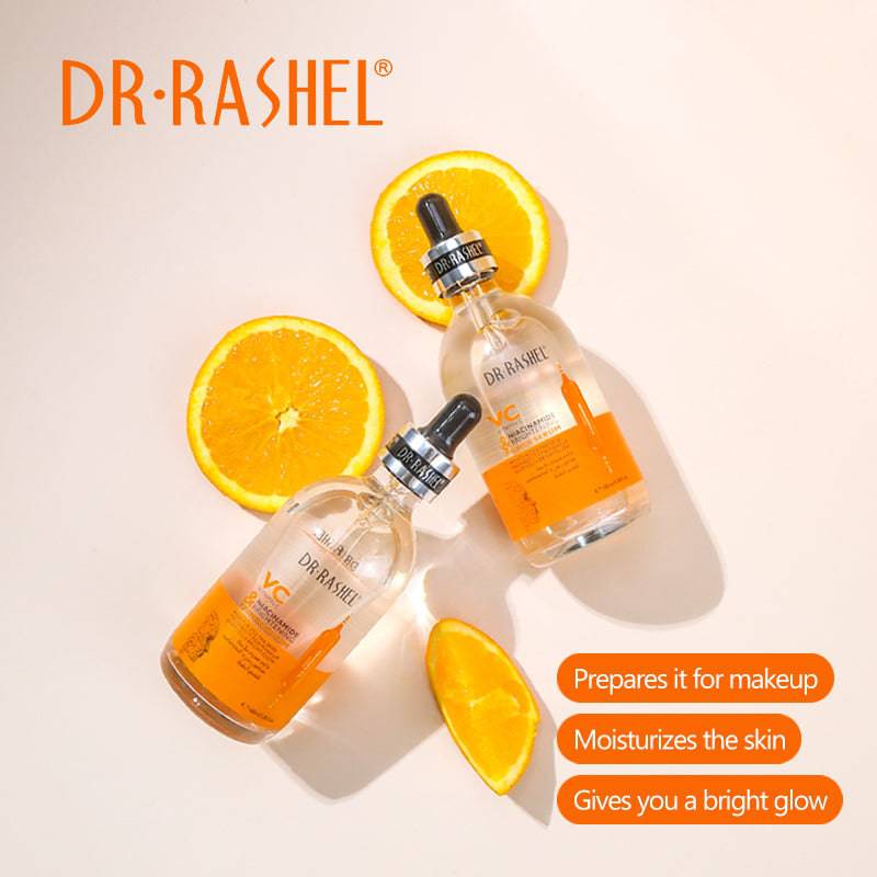 DR.RASHEL Vitamin C Niacinamide Brightening Prime Serum (100 ml).
