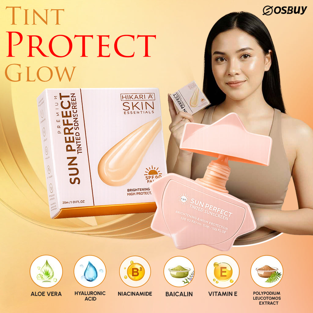 Hikari Skin Essentials - Premium Sun Perfect Tinted Sunscreen SPF 50