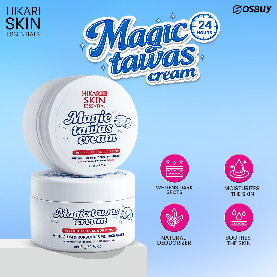 Hikari Skin Essentials Magic Tawas Cream 10g