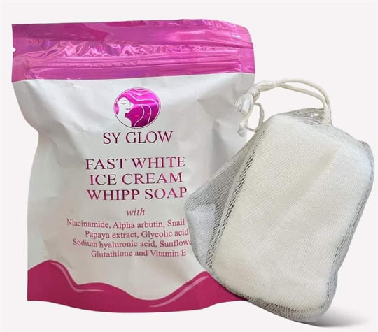 Sy Glow Ice Cream WHipp Soap , 125grams