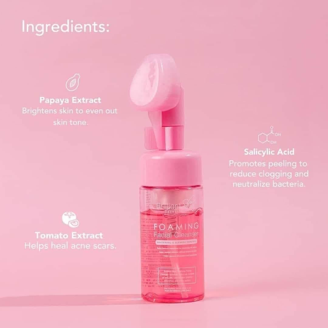 Brilliant Skin Essentials Foaming Facial Cleanser 100ml