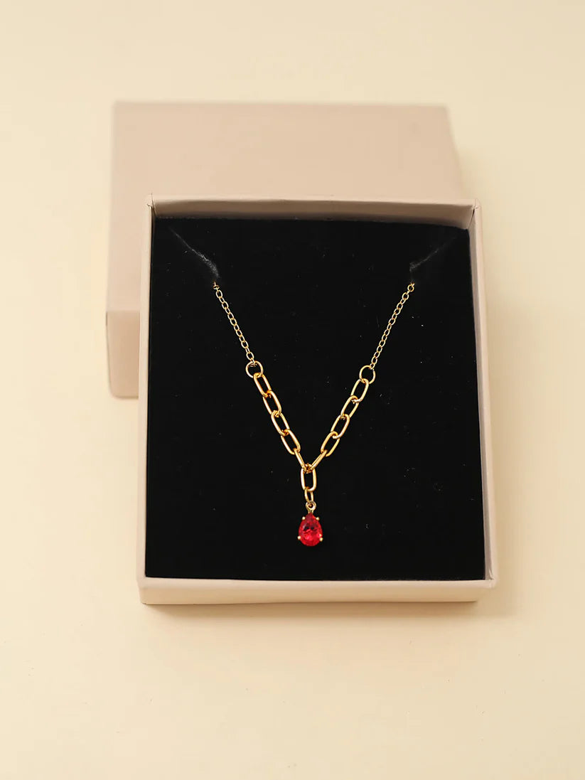 Radiant Red Pendant-OSL64