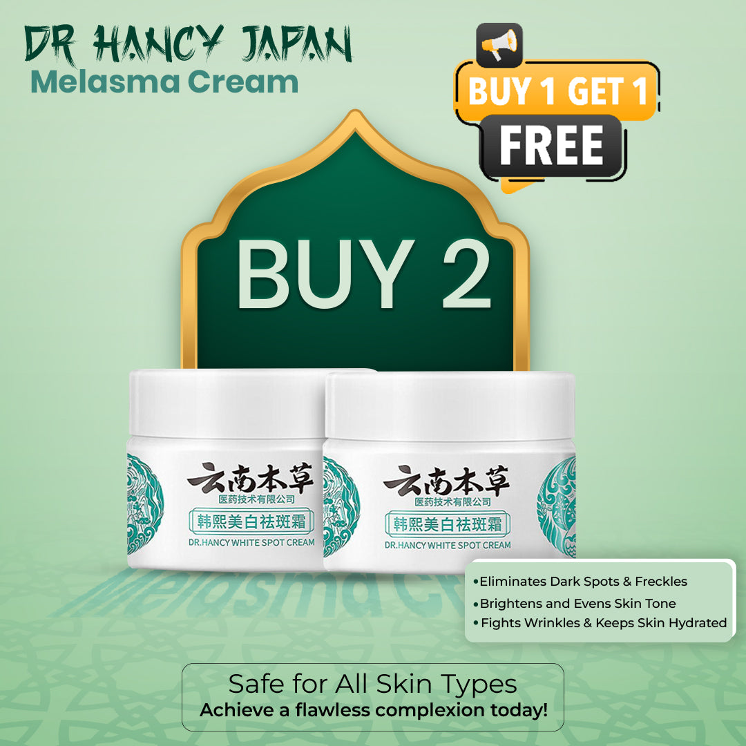 Original DR HANCY JAPAN Melasma Cream – Double Pack