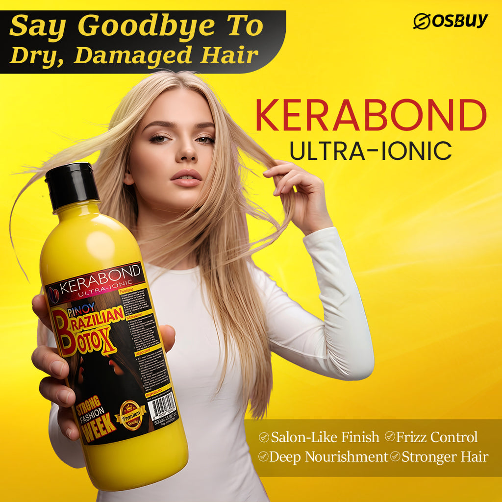 Kerabond Ultra-Ionic Pinoy Brazilian Hair Botox - 500ml