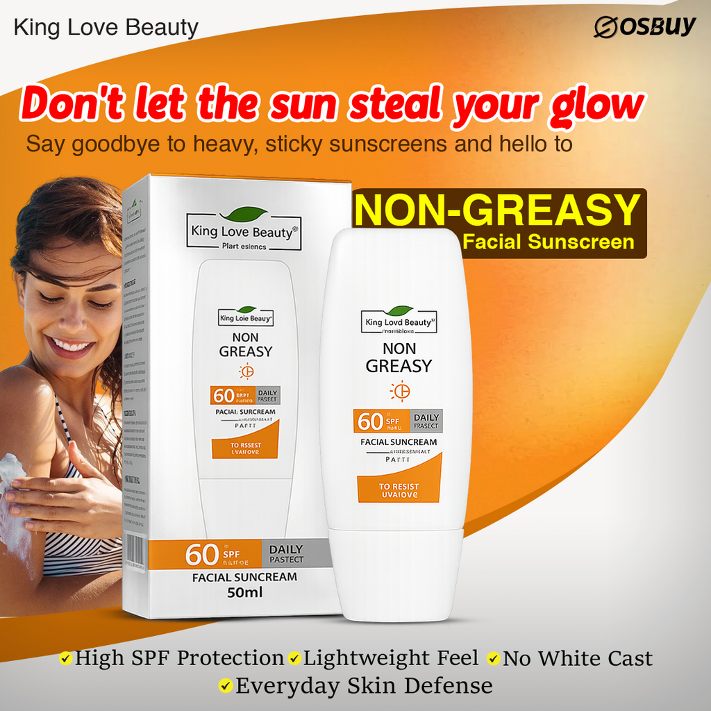 King Love Beauty SPF 60 facial sunscreen