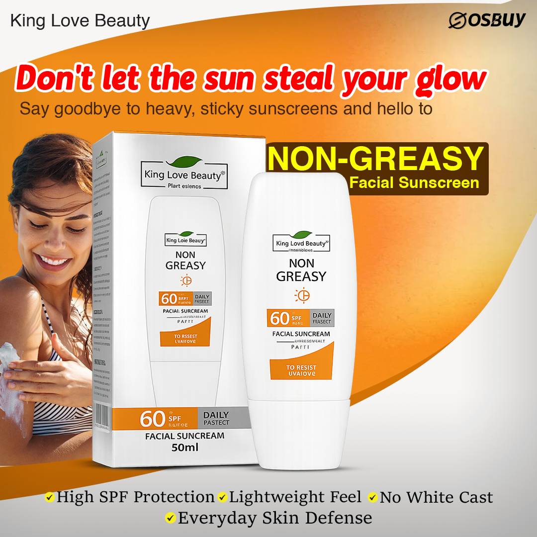 King Love Beauty SPF 60 facial sunscreen