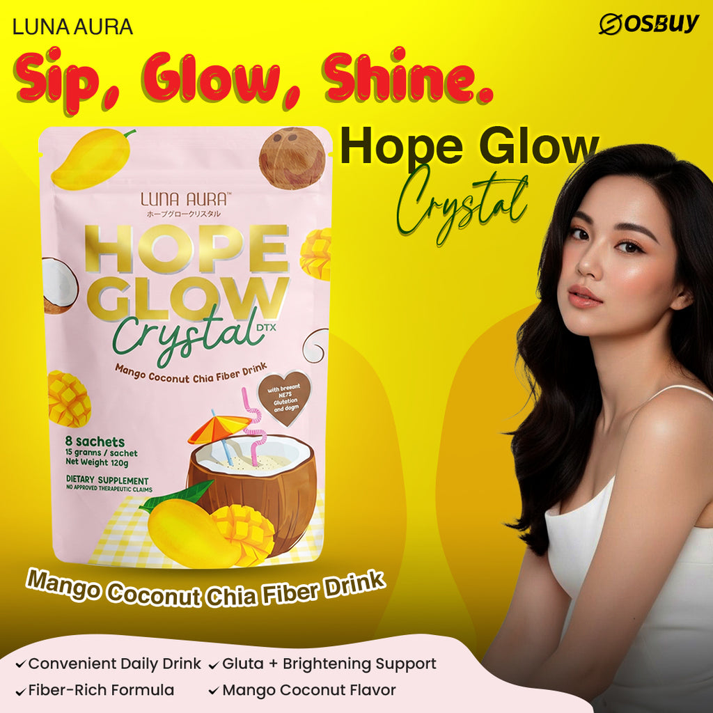 Luna Aura Hope Glow Mango Coconut 8 Sachets per pouch
